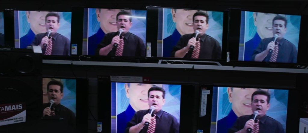 fundo série bandidos na tv
